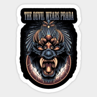 THE DEVIL WEARS PRADA BAND Sticker